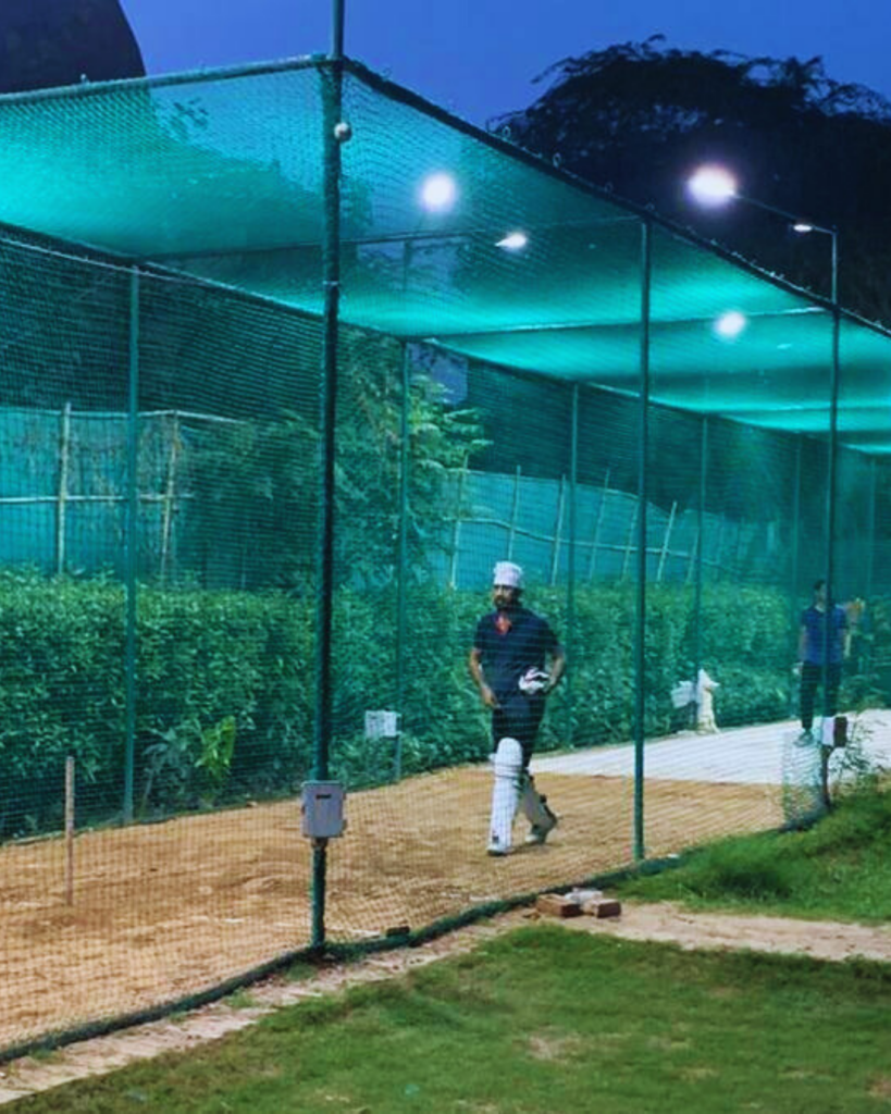 Cricket Practice Nets Setup in Hyderabad